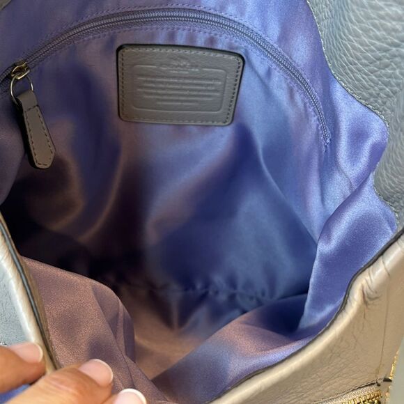 Coach Bag Purse Handbag Leather Madison Pebbled Phoebe Shoulder Bag Pocketbook - Picture 12 of 16